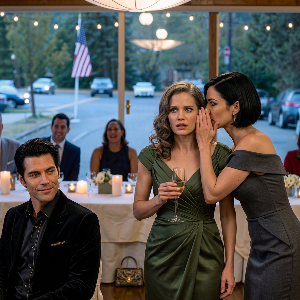 Lors du dîner de répétition de mariage de ma sœur, elle s’est éclipsée et a chuchoté : « Hé, vérifie la confiance… »