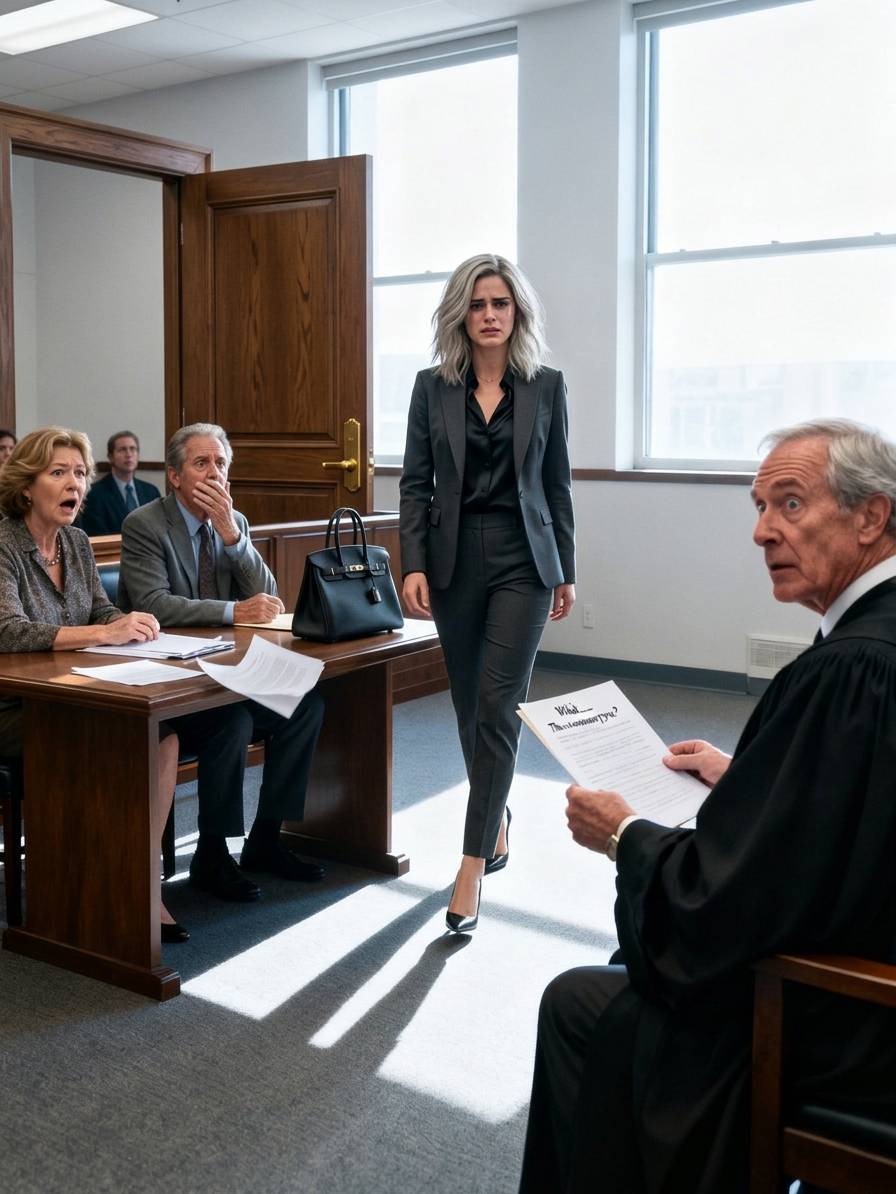 Mes parents ont levé les yeux au ciel quand je suis entrée dans la salle d’audience, mais le juge a été surpris.