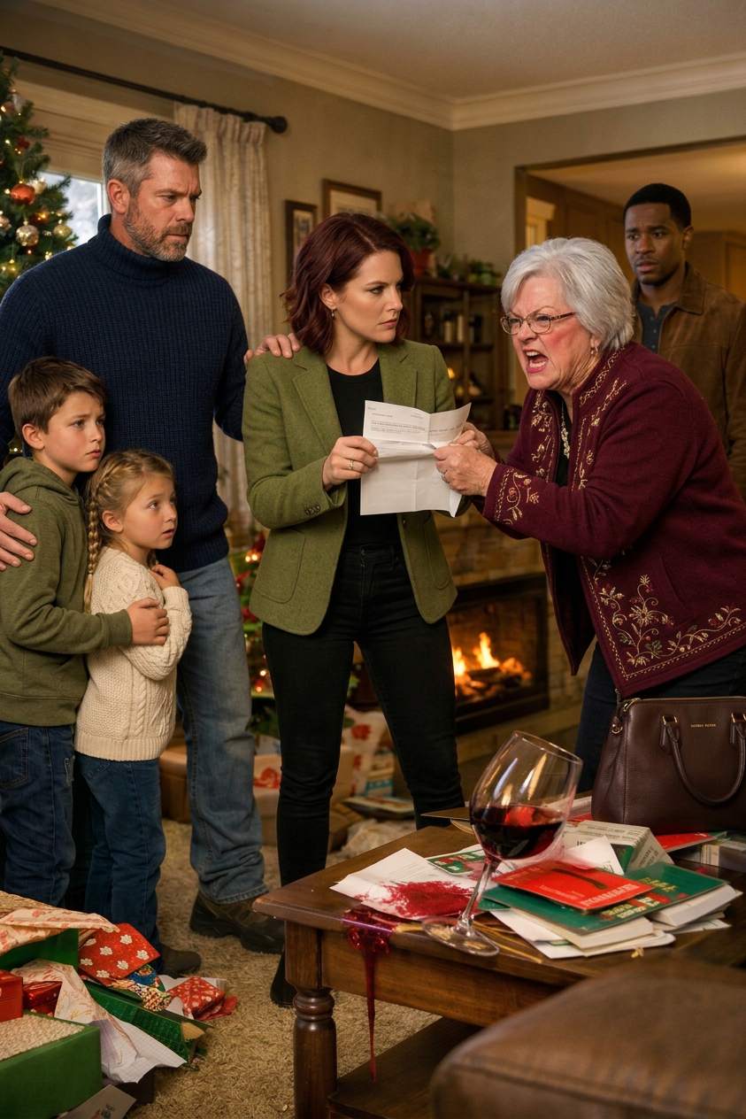 « Tu gâches Noël ! » a hurlé ma sœur quand je lui ai dit que mes enfants et moi partions plus tôt. « On n’a même pas encore ouvert les cadeaux ! »