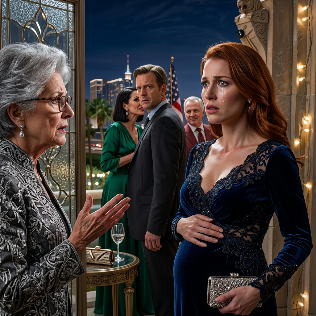 J’ai annoncé à ma belle-mère que j’étais enceinte — puis elle m’a conduite sur la terrasse, et j’ai souri…