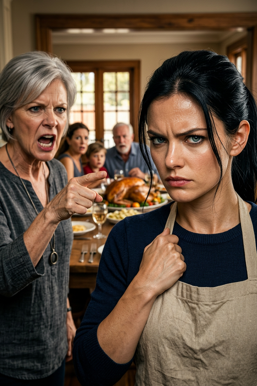 À Thanksgiving, j’ai cuisiné, offert les boissons et payé la moitié de l’addition. « N’oublie pas, tu n’es qu’une invitée », m’a dit ma mère. Mon père a ri. J’ai souri, enlevé mon tablier et je suis partie. Ce qui s’est passé ensuite l’a fait revenir…