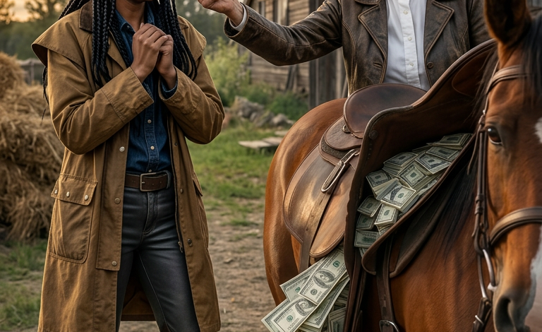 Ma sœur m’a forcée à accepter une vieille maison et un cheval en héritage, tandis qu’elle empochait la totalité des 125 000 $ du testament de notre père, sans même prendre la peine de lui rendre visite à l’hôpital. Mais sous la selle, j’ai découvert une immense surprise de la part de papa qui a tout changé…