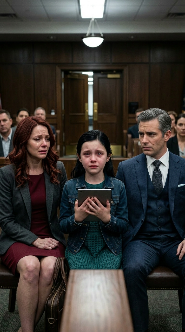 Mon riche mari pensait que le tribunal lui confierait notre fille sans difficulté, surtout après que le juge lui eut demandé pourquoi elle avait choisi sa pauvre mère. Puis, ma fille de 9 ans a fouillé dans son sac à dos et a révélé ce qu’il avait dit, la croyant endormie.