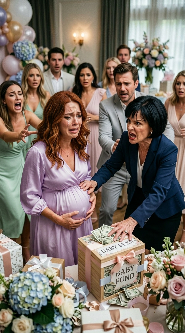 J’étais enceinte de huit mois lorsque mes amis m’ont annoncé avoir récolté 47 000 dollars pour mes soins médicaux. Mais avant même que je puisse réaliser leur gentillesse, ma mère s’est jetée sur l’argent devant tout le monde ; quelques secondes plus tard, j’étais à terre, souffrant atrocement.