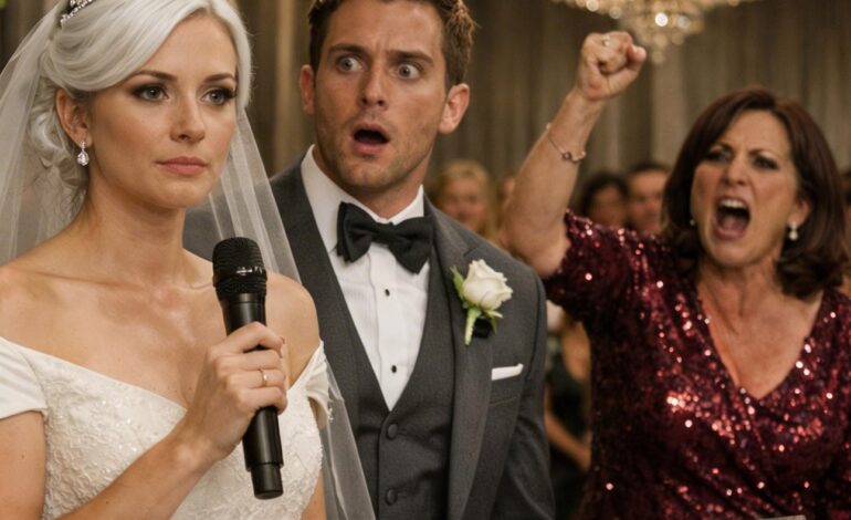 Dix minutes avant la cérémonie, j’ai surpris une conversation entre ma future belle-mère et moi. Elle parlait au micro dans l’allée : « Cette idiote a déjà signé le contrat prénuptial ? » « Une fois la cérémonie terminée, son contrat sera à moi. » Jack a ri. « Brandon dit qu’elle n’est pas une épouse… mais plutôt une poule aux œufs d’or. » À cet instant précis, la douce mariée a disparu, et mon côté PDG s’est réveillé. J’ai appuyé sur enregistrer. Dix minutes plus tard, en entrant dans l’église, j’ai tendu le micro. « Avant de dire “oui”… j’aimerais partager avec vous deux ou trois choses que ma future belle-mère vient de me montrer aux toilettes. » L’atmosphère s’est instantanément glaciale.