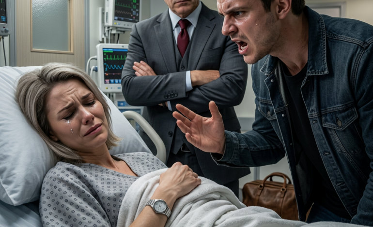 J’ai accouché la nuit où j’ai découvert l’infidélité de mon mari — son père a fait en sorte que la vérité ne s’arrête pas à moi.