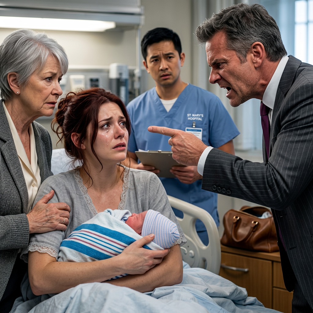 Lors de la visite de contrôle des trois mois de mon bébé, le médecin m’a demandé si je pouvais aller dans une pièce privée un instant. Il a baissé la voix pour que la conversation ne se propage pas dans le couloir, et le sérieux de son ton a fait battre mon cœur plus vite.