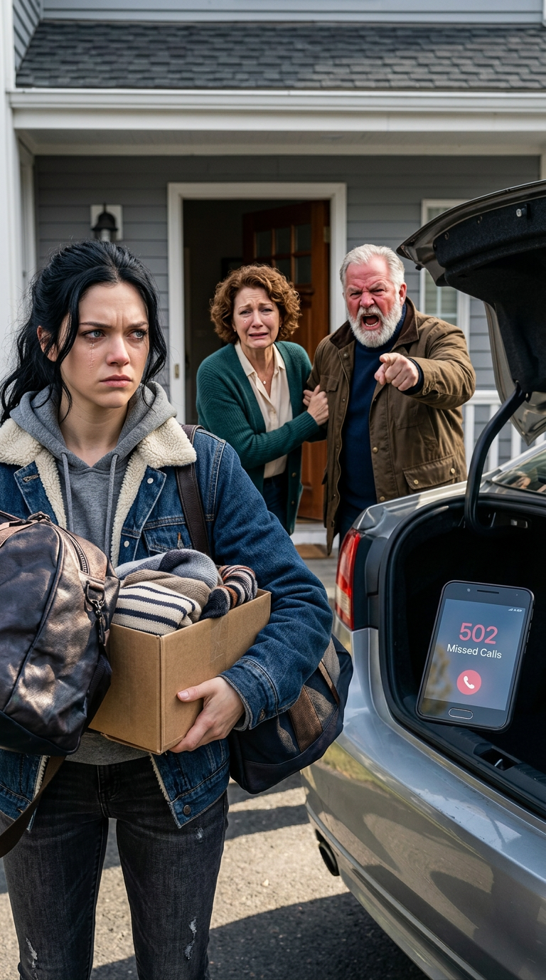 À Noël, mes parents ont remis à ma sœur les clés d’une maison neuve. Ils m’ont donné une enveloppe de 50 dollars en me disant d’un ton méprisant : « Économise et achète-toi la tienne, rien n’est gratuit.» Alors j’ai fait mes valises et je suis partie sur-le-champ… et ils n’avaient aucune idée de qui payait les factures. Quelques heures plus tard, mon téléphone s’est mis à vibrer : 502 appels manqués.