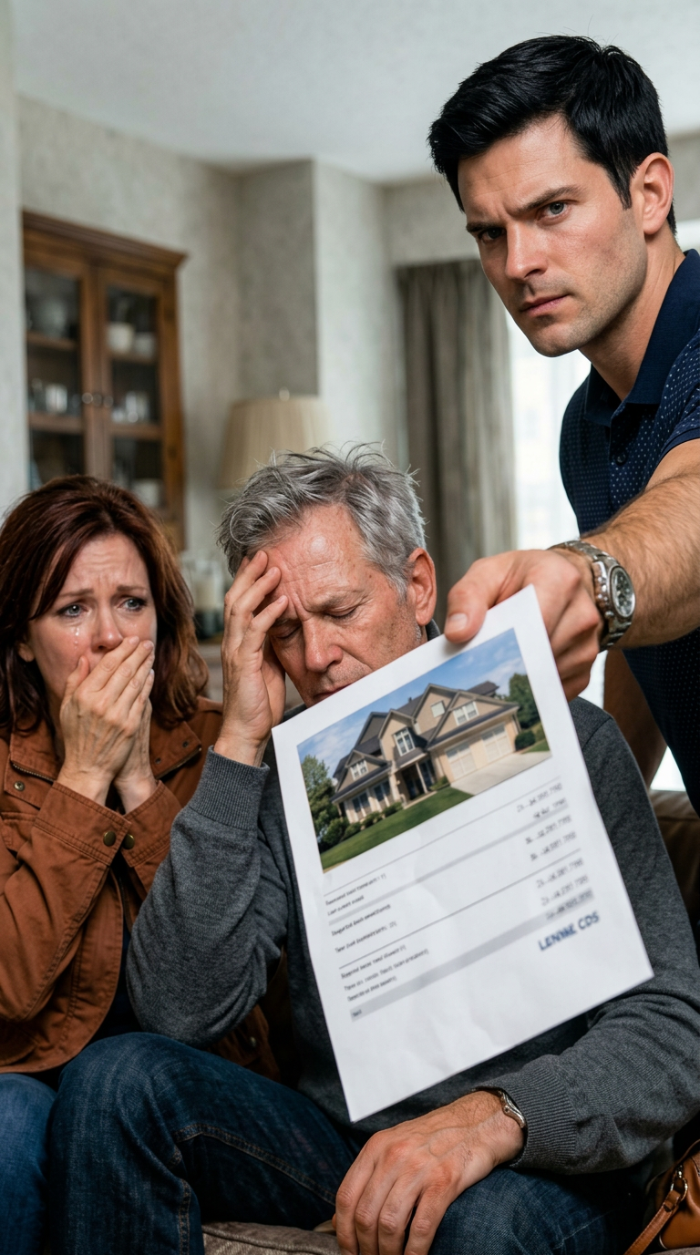 Mes parents ont coupé les vivres pour financer les études de ma sœur chérie, en me lançant avec mépris : « Tu ne réussiras jamais, prends exemple sur elle. » Ils ignoraient tout de mes revenus mensuels de 20 000 dollars en ligne… jusqu’à ce que je leur montre calmement la facture de la maison que je venais d’acheter – et là, ils sont devenus livides.