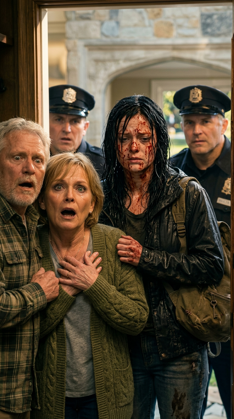 Au dîner d’anniversaire de ma mère, elle a souri d’un air narquois et a annoncé : « Je te déshérite, ton frère héritera de tout. » Puis elle m’a mis à la porte. Je n’ai pas protesté. J’ai pris mes bagages et je suis sortie. Le lendemain matin, on a frappé à la porte. Quand ils ont ouvert, ils sont devenus livides…