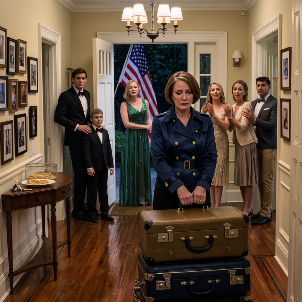 « Réchauffe les restes au réfrigérateur. Ne les gaspille pas. » Ma belle-fille a obtenu une promotion. Elle a emmené toute la famille dîner dans un restaurant chic… sauf moi. J’ai simplement répondu : « Oui. » Puis j’ai fait mes valises et je suis partie. Quand ils sont rentrés et ont ouvert la porte, s’attendant à me trouver dans la cuisine… ce qu’ils ont vu les a laissés sans voix.