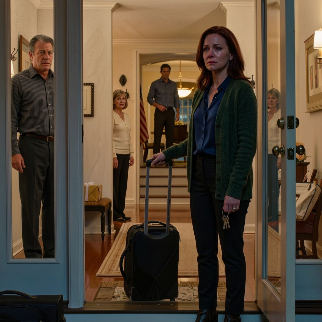 Mes parents m’ont dit : « Le plus beau cadeau pour le mariage de ton frère, c’est de lui laisser un peu d’espace. » Je n’ai pas insisté. J’ai simplement fait mes valises, pris mes clés et je suis sortie. La porte s’est refermée derrière moi comme un point final. Le jour du mariage est arrivé… et le calme que j’avais laissé derrière moi n’a pas duré. Une simple marche jusqu’à l’allée a déclenché une série de décisions qui ont bouleversé toute la journée, sans qu’un seul cri ne vienne s’élever.