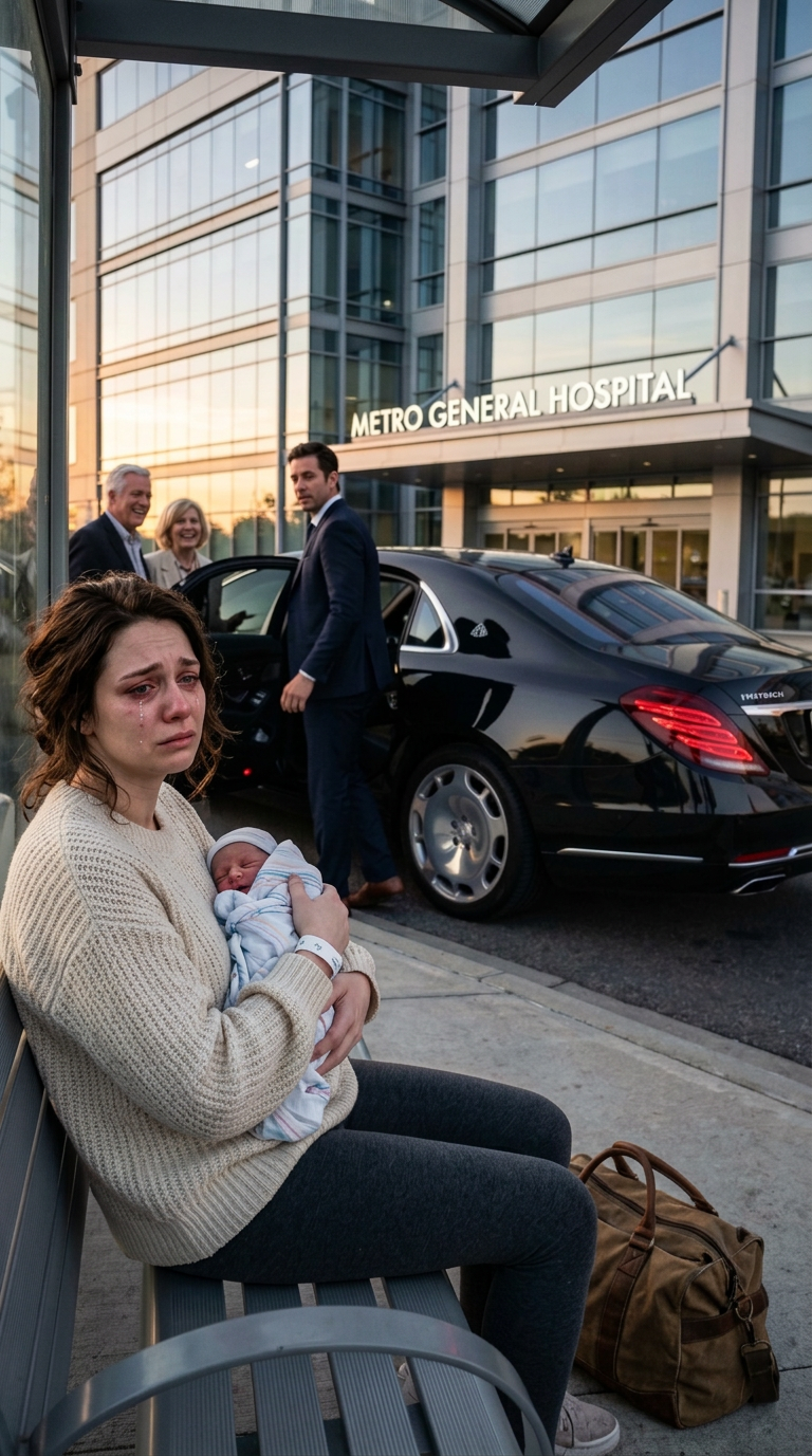 Je venais d’accoucher quand mon mari m’a regardée droit dans les yeux et m’a dit : « Prends le bus pour rentrer. J’emmène ma famille manger une fondue chinoise. » Deux heures plus tard, sa voix tremblait au téléphone : « Claire… qu’est-ce que tu as fait ? Tout a disparu. » Il pensait que m’abandonner était la pire chose qu’il puisse faire. Il était loin de se douter qu’à la fin de cette nuit-là, toute sa famille découvrirait qui j’étais vraiment…