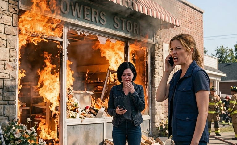 « En quelques années, j’ai transformé la petite boutique de fleurs de mes parents en une entreprise valant 9 millions de dollars. Soudain, ma sœur a exigé 50 % des parts. Face à mon refus, elle a menacé d’y mettre le feu. J’ai donc vendu la boutique en secret à sa belle-mère et je suis parti. Le lendemain, elle m’a appelé en riant : « J’ai brûlé ta boutique ! » J’ai ri à mon tour : « Sais-tu qui est le propriétaire maintenant ? » »