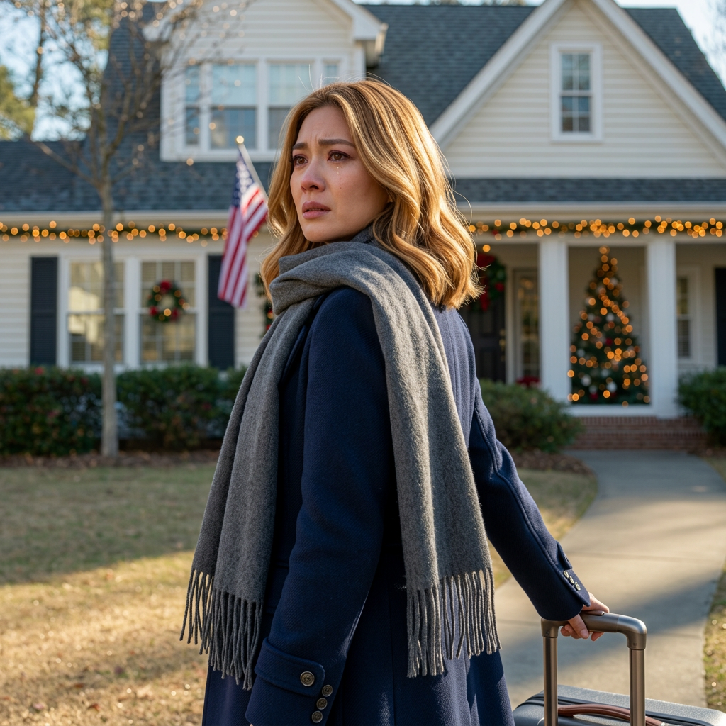 « Tu dois partir », a déclaré ma mère alors que je croquais encore dans ma dinde de Noël. J’ai répondu d’une simple phrase : « Vraiment ? » Ma mère avait peut-être oublié que c’était moi qui payais le loyer et toutes les factures. Le lendemain matin, j’ai discrètement fait mes valises et quitté la maison sans dire un mot.  Je n’ai laissé aucun mot sur le frigo. Je n’ai donné aucune explication. Tandis que je fermais ma dernière valise, les guirlandes de Noël clignotaient encore à la fenêtre, comme si de rien n’était. De l’extérieur, c’était juste un matin tranquille comme les autres à Atlanta, en Géorgie. À l’intérieur de cette maison louée, j’actionnais discrètement le seul interrupteur que je savais utiliser : les chiffres.  Pendant cinq ans aux États-Unis, ma famille aimait faire comme si j’étais une simple employée de bureau avec un travail ennuyeux. De neuf heures à cinq heures, de la paperasse, du téléphone, rien de plus. Ils ne m’ont jamais demandé pourquoi mon courrier venait d’une tour de verre du centre-ville, ni pourquoi j’étais toujours « en communication » avec New York à des heures impossibles. Ils étaient contents tant que le Wi-Fi fonctionnait et que le frigo était plein.  C’est moi qui virais 3 200 dollars chaque mois au propriétaire, au nom de M. Henderson. C’est moi qui payais les factures de chauffage exorbitantes de l’hiver, parce que ma mère refusait de baisser le thermostat en dessous de 24 degrés Celsius. C’est moi qui avais payé l’abonnement internet gigabit « dont Brad avait besoin » pour ses diffusions en direct et l’assurance maladie dont ma mère se vantait à l’église tous les dimanches. Officiellement, Bernice était « la propriétaire ». En réalité, j’étais juste une banque épuisée.  Alors, quand elle m’a regardée droit dans les yeux, devant la dinde rôtie que j’avais payée, et qu’elle m’a dit de « déménager pour que ta sœur et son mari puissent avoir ta chambre », je suis restée figée. Je n’ai pas renversé la table. Je n’ai pas discuté de respect. J’ai simplement dit « Vraiment ?» et je les ai regardés rire tous les trois, comme si c’était déjà entendu.  Voilà ce qui est drôle avec les gens qui ne touchent jamais à une facture de leurs propres mains : ils croient sincèrement que les murs tiennent debout parce qu’ils méritent un toit, et non parce que quelqu’un paie discrètement la facture à temps. Ils ont oublié qui était le nom sur le bail. Ils ont oublié quelle carte était enregistrée sur chaque compte. Ils ont oublié qu’en Amérique, c’est la personne qui signe le contrat qui a le pouvoir.  Cette nuit-là, je suis restée éveillée dans la chambre parentale d’où ils venaient d’essayer de m’expulser, les écoutant dans le salon, déjà en train de planifier où Brad installerait son anneau lumineux de « studio d’investissement ». À travers le mur, j’ai entendu la voix de ma mère dire : « Elle va se calmer. Elle le fait toujours. Demain, elle paiera le loyer et s’excusera.» Ils ne se doutaient pas que j’ouvrais un tout autre genre de tableau Excel.  Le lendemain matin, pendant qu’ils digéraient encore le repas de fête que j’avais offert, j’ai pris mes affaires, mon ordinateur portable et je suis sortie dans l’air froid d’Atlanta sans faire d’esclandre, sans un discours, sans une seule larme. Depuis le trottoir, la maison paraissait encore chaleureuse et sûre.