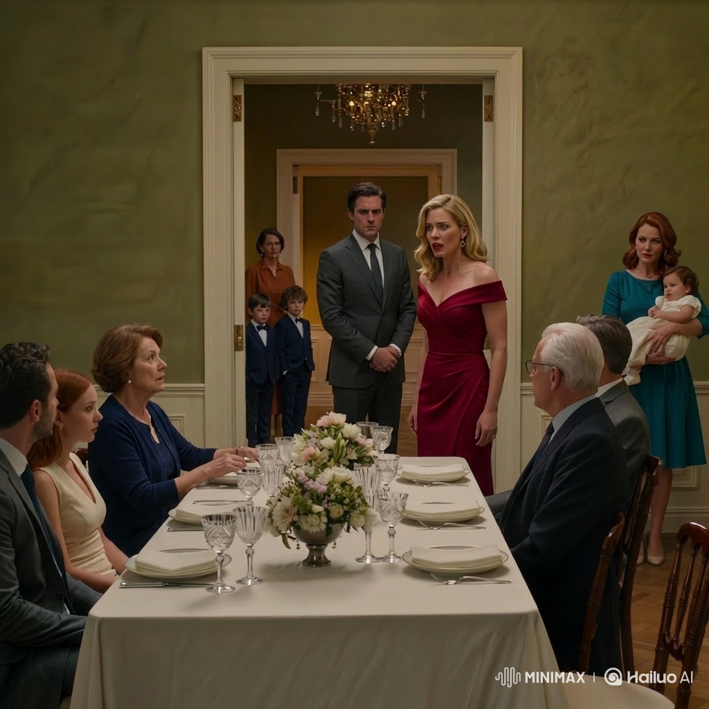 « À 34 ans et toujours célibataire ? » a lancé ma sœur lors du déjeuner d’anniversaire de maman. « Tu finiras seule, sans famille. » Un silence s’est installé. Papa a ajouté : « Quel dommage. » J’ai juste souri et regardé ma montre. Puis les portes du restaurant se sont ouvertes. Mon mari, un chirurgien réputé, est entré avec nos jumeaux de cinq ans. Derrière eux, une nounou portait notre bébé de six mois. Ma sœur est restée bouche bée quand mon mari a pris la parole…