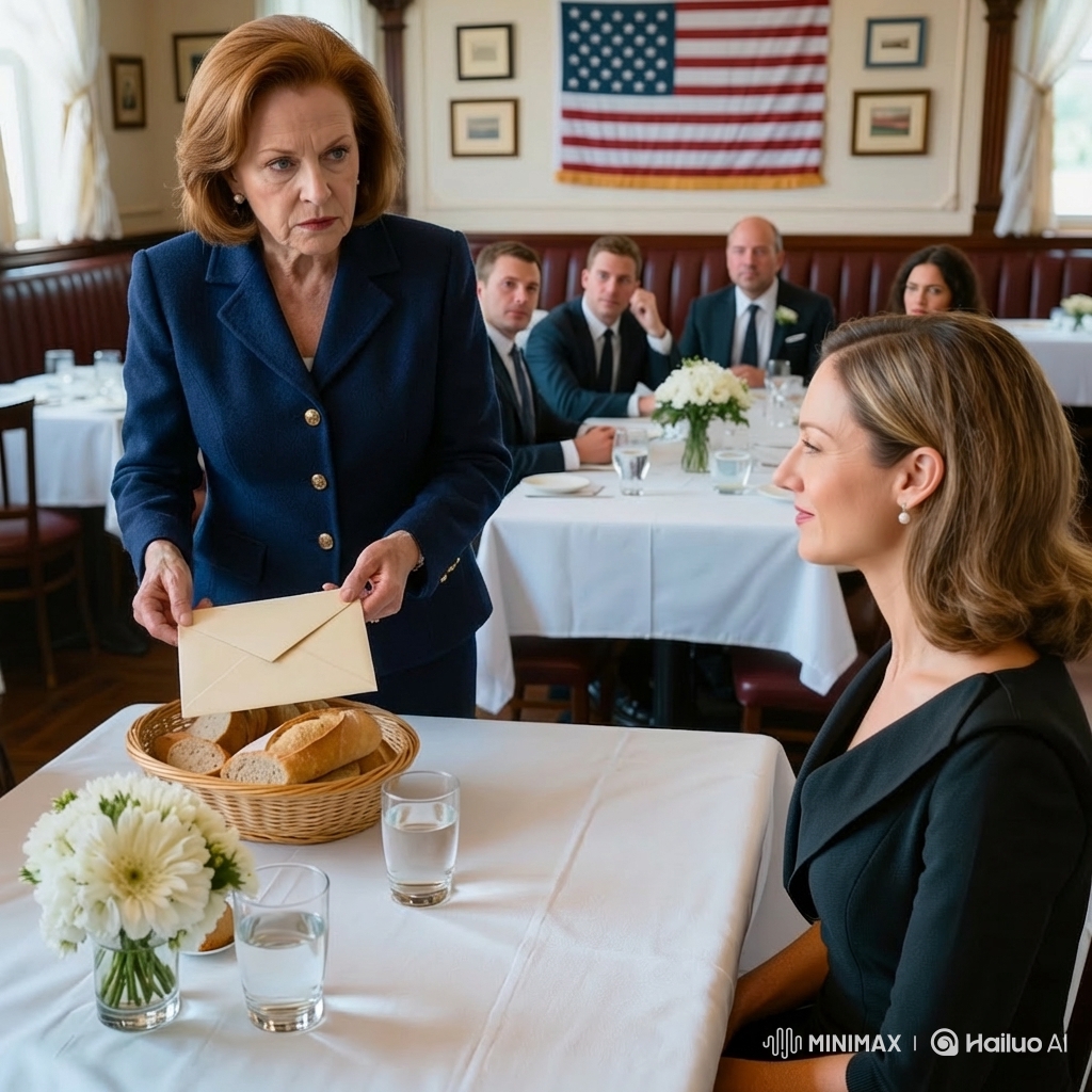 Lors d’un dîner de famille, ma belle-fille m’a dit : « Va trouver une autre table, seule la vraie famille est autorisée. » Alors j’ai…