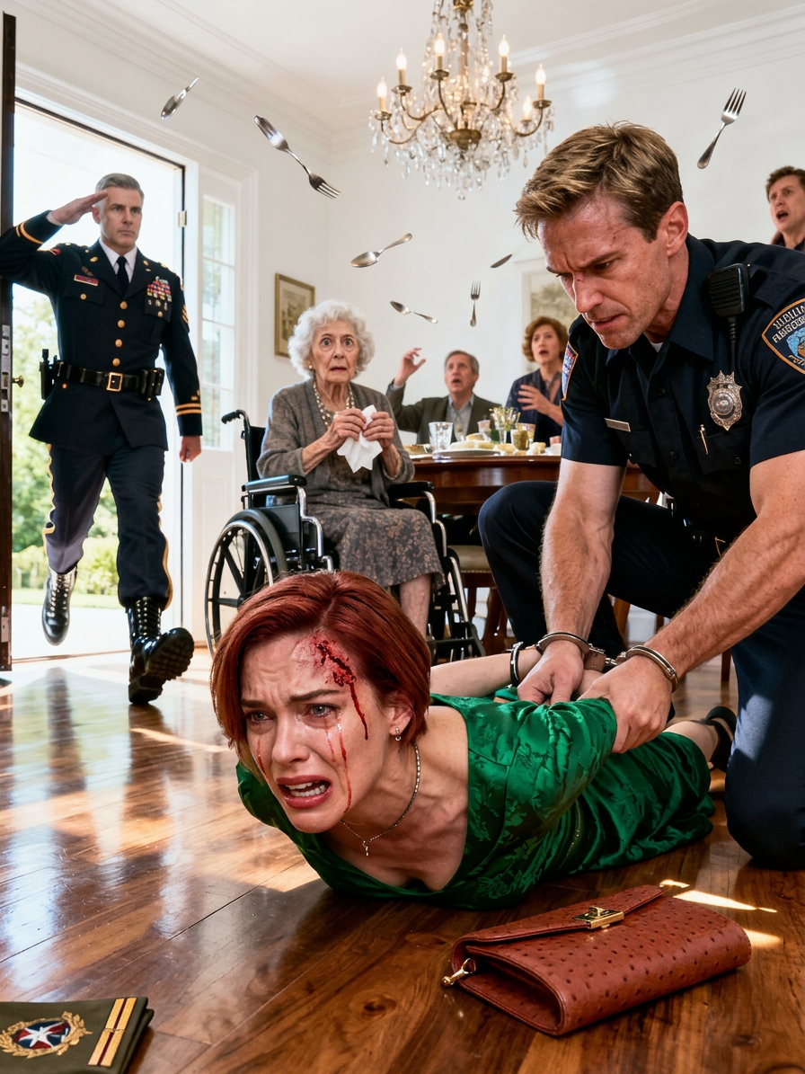 Mon frère m’a arrêté pendant un dîner de famille, puis son capitaine m’a salué : « Général, nous sommes là… » Je m’appelle Riley Maddox. J’ai trente-deux ans, et jusqu’à il y a cinq minutes…