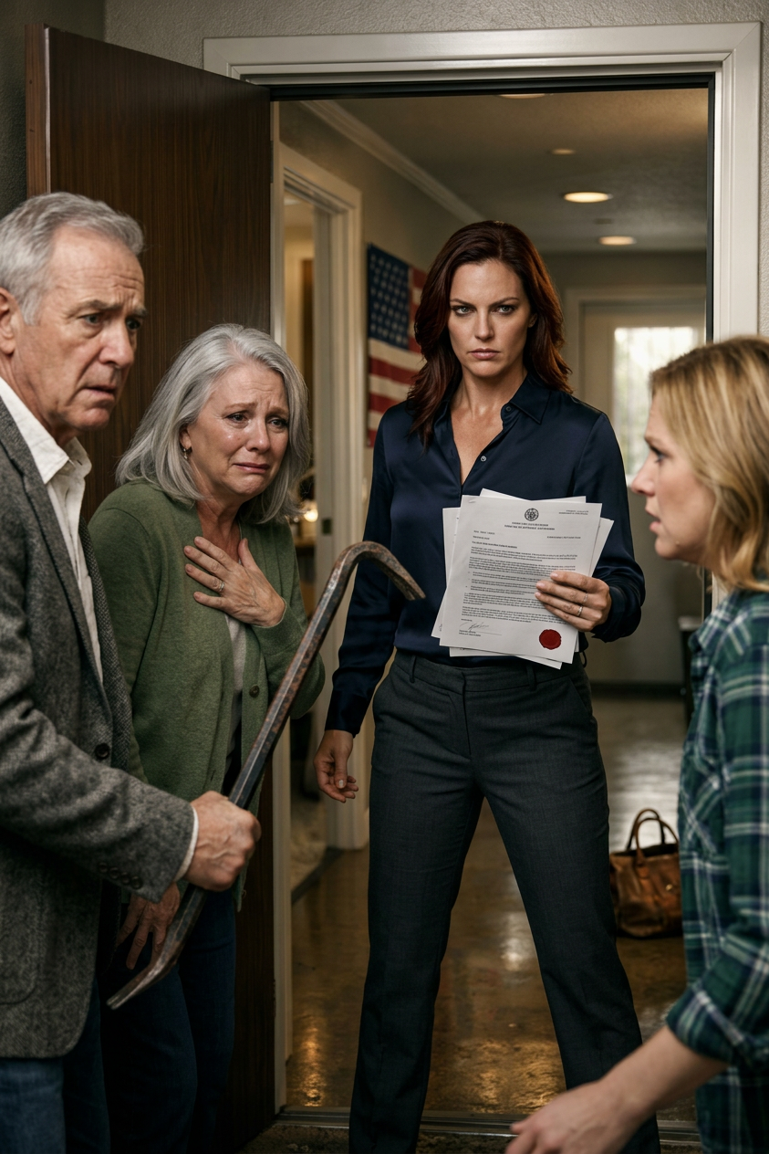 Défoncez la porte, c’est mon appartement ! Ma sœur et ma mère sont venues avec mon père pour me le prendre.