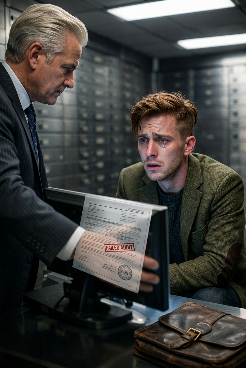 J’ai enfin ouvert le coffre-fort de ma défunte épouse — le directeur de la banque m’a pris à part et m’a dit…