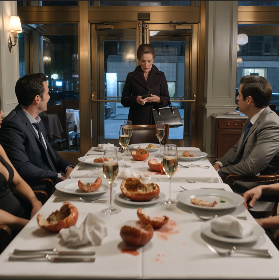 « En retard ? C’est toi qui paies l’addition, n’est-ce pas ? » a lancé ma belle-fille en riant, par-dessus une table jonchée de carapaces de homard vides. Et quand mon fils m’a traitée d’incompétente devant toute sa famille, j’ai enfin compris pourquoi ils m’avaient dit d’arriver à 20h30 pile : pour que je puisse assister à la fin, et non à la fête.