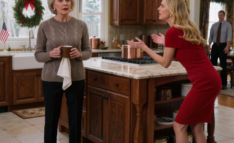 Ma belle-fille m’a dit : « Toute ma famille passe Noël ici, nous ne sommes que 25. » J’ai souri : « Parfait. Tu recevras. Je pars en voyage. » Elle est restée immobile… Mais la vraie surprise était encore à venir.