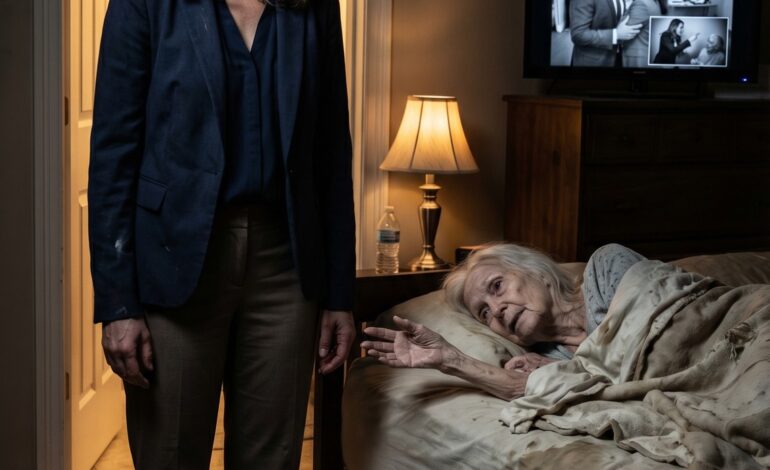 Je suis rentrée d’un voyage d’affaires, m’attendant au silence, pas à un mot de mon mari : « Prends soin de la vieille dame dans l’arrière-salle. » En ouvrant la porte, j’ai trouvé sa grand-mère à peine vivante. Elle m’a alors saisi le poignet et a murmuré : « N’appelle personne pour l’instant. Il faut d’abord que tu voies ce qu’ils ont fait. » Je pensais être abandonnée. J’ignorais tout de la trahison, de la cupidité et d’un secret qui allait détruire mon mariage.