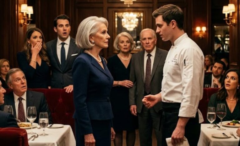 VF – Au dîner, ma belle-fille a commandé du homard pour tout le monde sauf moi. Puis elle m’a tendu un verre d’eau en disant : « Ça suffit.» Mon fils ne l’a pas arrêtée. Il m’a regardée…