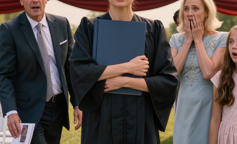 « Ils m’ont dit de prendre le bus pour aller à ma remise de diplôme à Harvard parce qu’ils achetaient une Bentley à ma sœur », a dit mon père comme si c’était la chose la plus raisonnable au monde – mais trois jours plus tard, quand j’ai traversé cette scène et que le doyen a prononcé une dernière phrase dans le micro, j’ai vu son programme lui glisser des mains et j’ai réalisé que certains silences sont plus forts que les applaudissements.