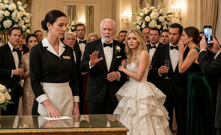 « Au mariage de mon père, on m’a traitée de “femme de ménage”, mais j’avais secrètement acheté 40 % de son entreprise, et 72 heures plus tard, je suis entrée dans la salle de réunion où la SEC m’attendait… et mon frère menotté. »