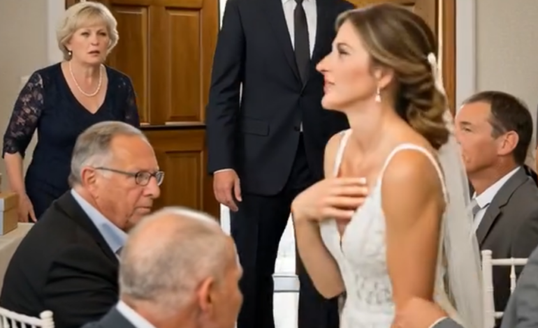 Ma mère m’a giflée au mariage de ma sœur parce que je refusais de lui céder mon penthouse, puis un inconnu est entré avec notre père.