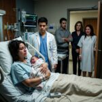 Eu tinha acabado de dar à luz minha filha após dezesseis horas de dor, e meu marido nem sequer olhava para ela. Mas quando o médico pegou minha mão e disse: “Se ela fosse minha, eu não pararia de beijá-la”, eu entendi que ele sabia algo que eu não sabia.