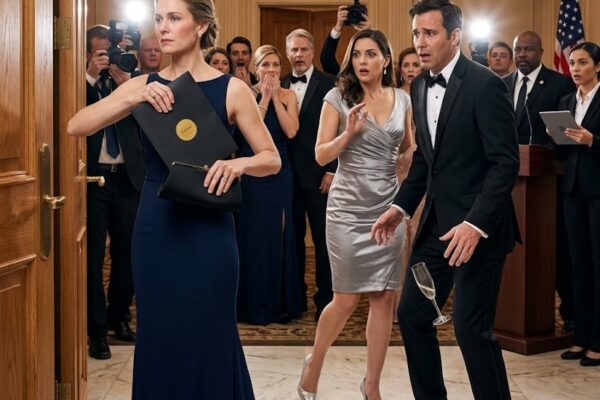 Ele humilhou a esposa no baile de gala até que a pasta preta dela apareceu – myhoa – De coração partido
