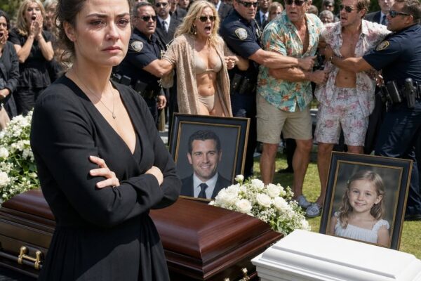 Eu estava de pé ao lado de dois caixões enquanto meus pais relaxavam na praia com meu irmão, dizendo que o funeral do meu marido e da minha filha era “trivial demais para comparecer”. Então, poucos dias depois, eles apareceram na minha porta exigindo 40 mil dólares. Minha mãe disparou: “Depois de tudo que fizemos por você, você nos deve”. Olhei-os nos olhos, abri a pasta que tinha nas mãos e vi seus rostos empalidecerem. Eles não faziam ideia do que eu havia descoberto. – Histórias Reais