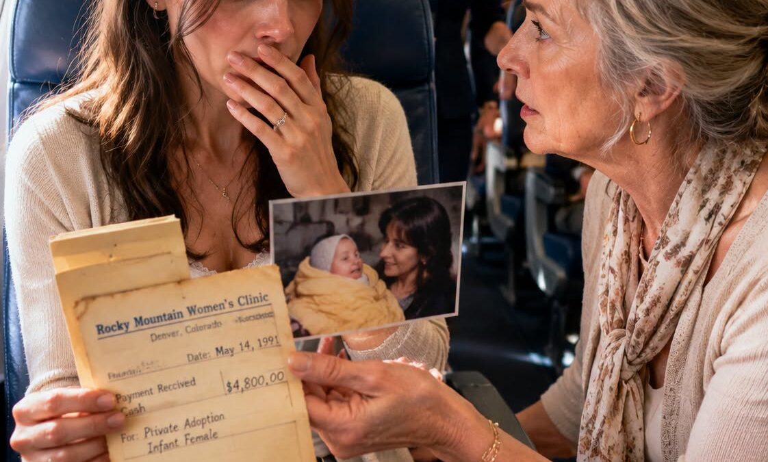 Minha mãe disse que eu era seu bebê milagroso — então um estranho em um avião me mostrou a prova…