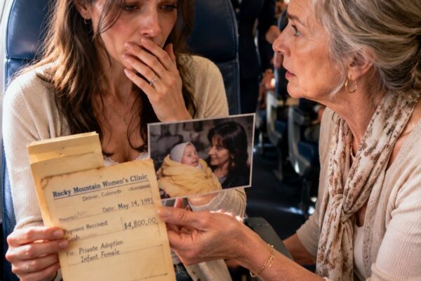 Minha mãe disse que eu era seu bebê milagroso — então um estranho em um avião me mostrou a prova…