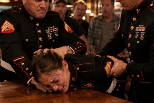 Dois fuzileiros navais me abordaram no bar, sem saber que eu era um agente infiltrado do MARSOC.