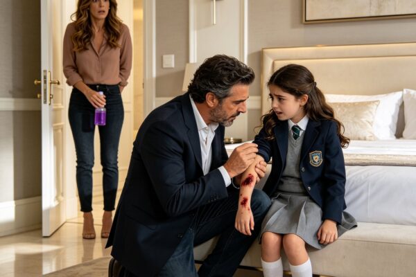 Minha filha tirava notas excelentes e obedecia sem reclamar; eu achava que ela estava amadurecendo, até que uma pequena mancha em seu uniforme revelou a verdade…