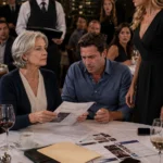 “Mãe, talvez você devesse se desculpar.” O restaurante ficou em silêncio tão rápido que Eleanor conseguiu ouvir o gelo se depositando em seu copo d’água.